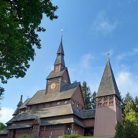 Kaminfeuer Hahnenklee - Ausblick Bis Zur Stabkirche * Goslar